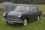  Morris Oxford Series V. Equiiped with a 1489cc B-series engine, the Oxford Series V was produced from 1959-61 and 87000 were made