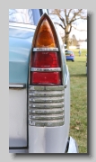  Austin A55 MkII Cambridge.  This is upright fin of the A55 MkII, the A60 fin was rounded off and got a different taillight.