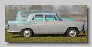  Austin A55 MkII Cambridge.  Pininfarina was engaged to design the new BMC 'B' range of saloons.  The A55 MkII is the BMC interpretation of the maestro's original, and versions with MG, Morris, Riley and Wolseley badges were also sold.
