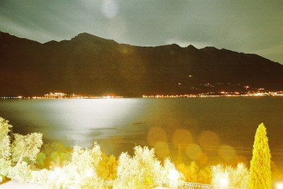 Monte Baldo lit my moonlight