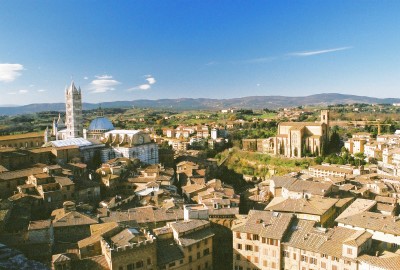 The Duomo seen from Tower of Palazzo Publica