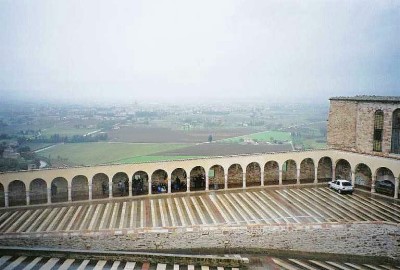 View from the Cloister of the Basilica