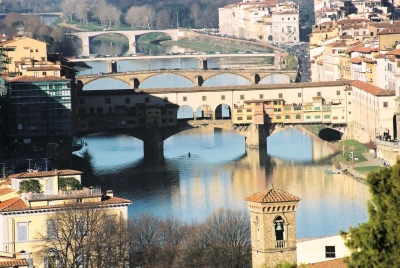 Ponte Vecchio and the other Arno bridges