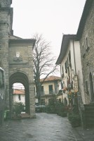 Church (left) and Hotel (right)