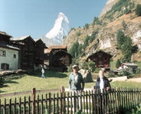 Le Cervin <<Matterhorn>>  with M. et Mme Gonthier