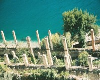 The Italia docks at Limone
