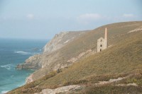Wheal Coates coastine, Chapel Porth