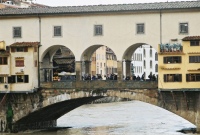 Ponte Vecchio from downstream side