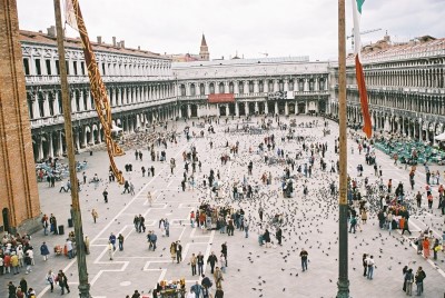 Piazza San Marco, taken from Basilica San Marco